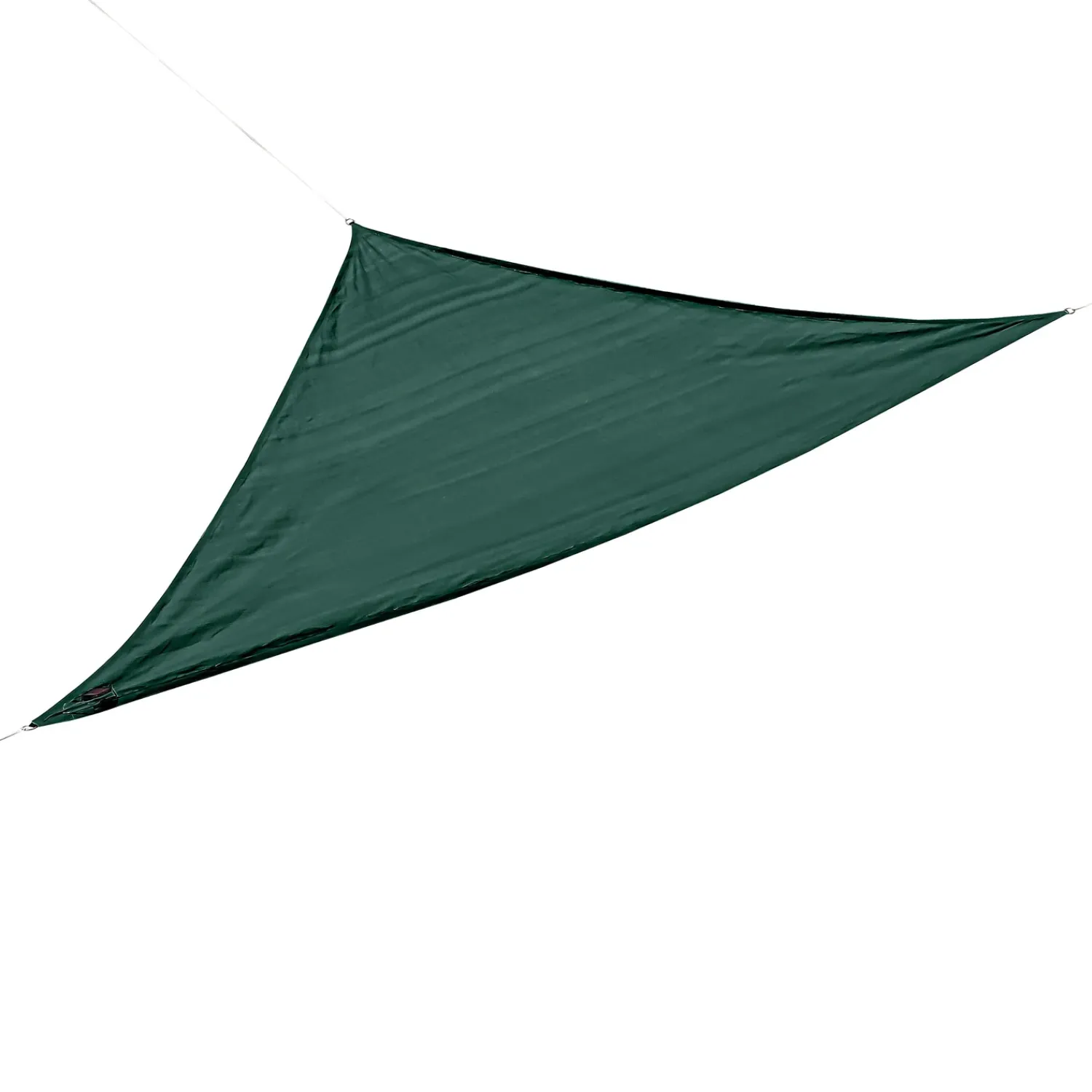 Plow & Hearth Shades & Umbrellas>16.5' x 8' LED Triangle Solar Sail, Large
