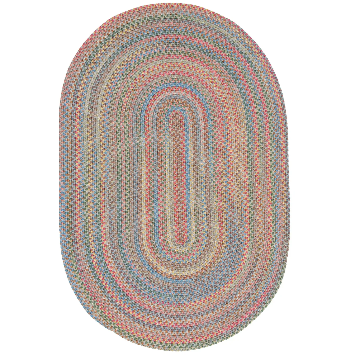 Plow & Hearth Area Rugs>Afton Mountain Indoor/Outdoor Polypropylene Braided Rug, 2' x 3'