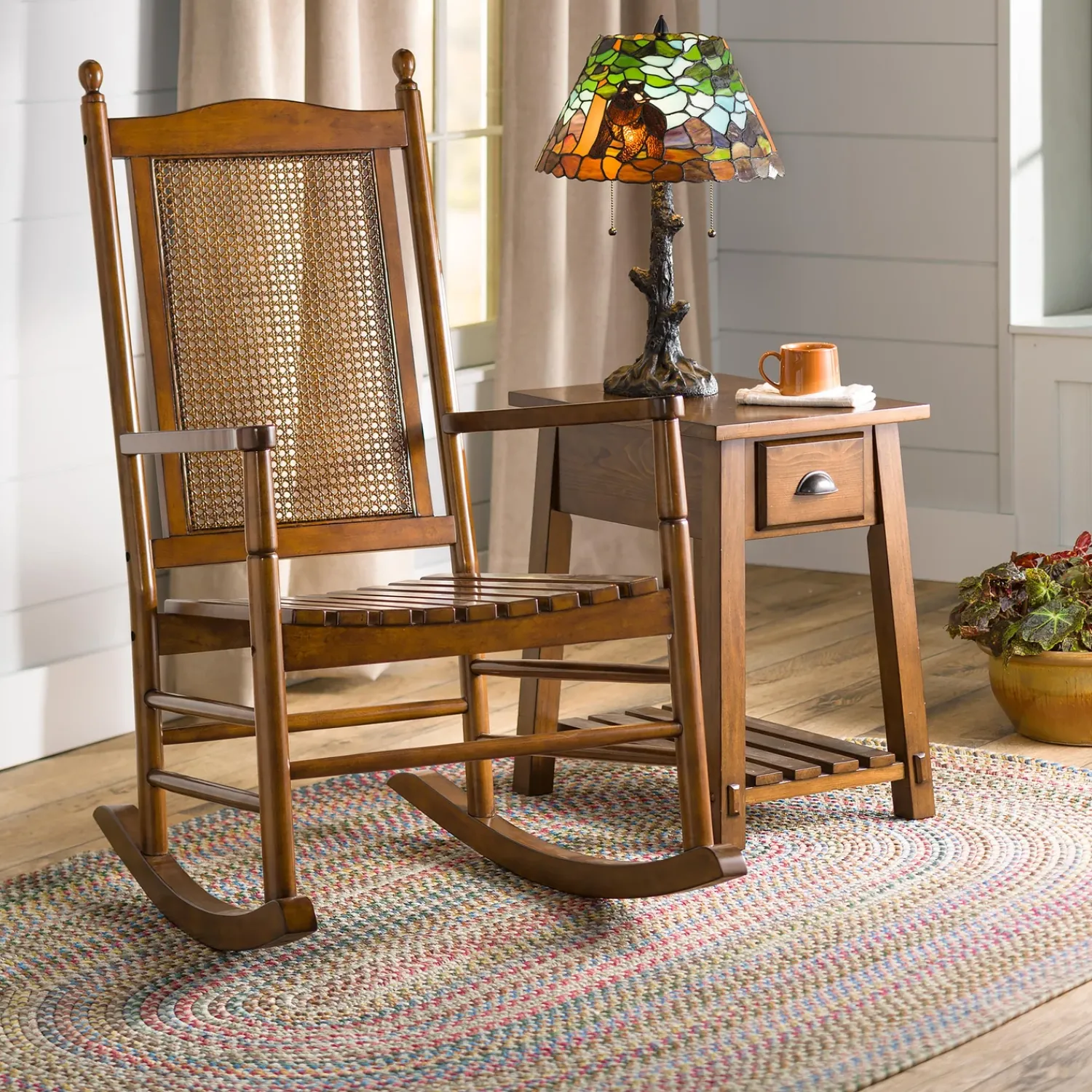Plow & Hearth Area Rugs>Afton Mountain Indoor/Outdoor Polypropylene Braided Rug, 2' x 3'