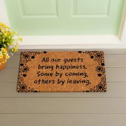 Plow & Hearth Coir Mats>All Our Guest Coir Mat