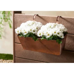 Plow & Hearth Planters & Plant Stands>Antique Copper Hanging Planter