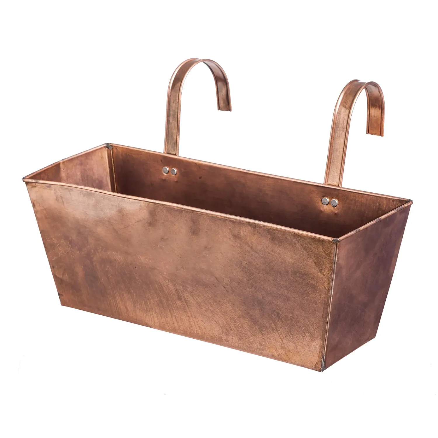 Plow & Hearth Planters & Plant Stands>Antique Copper Hanging Planter