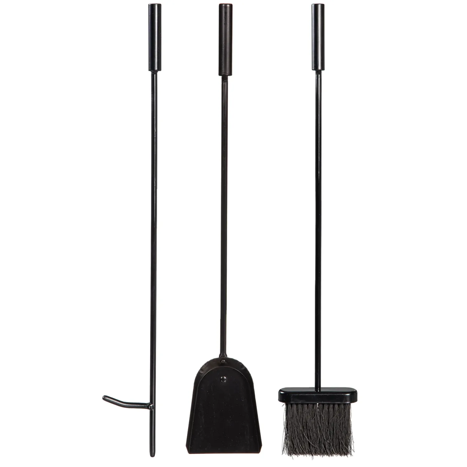 Plow & Hearth Wood Handling Tools|Wood Storage & Wood Racks>Arched 4 Piece Fireplace Toolset