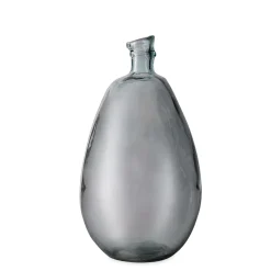 Plow & Hearth Planters & Vases>Artisan-Crafted Recycled Glass Tall Vase