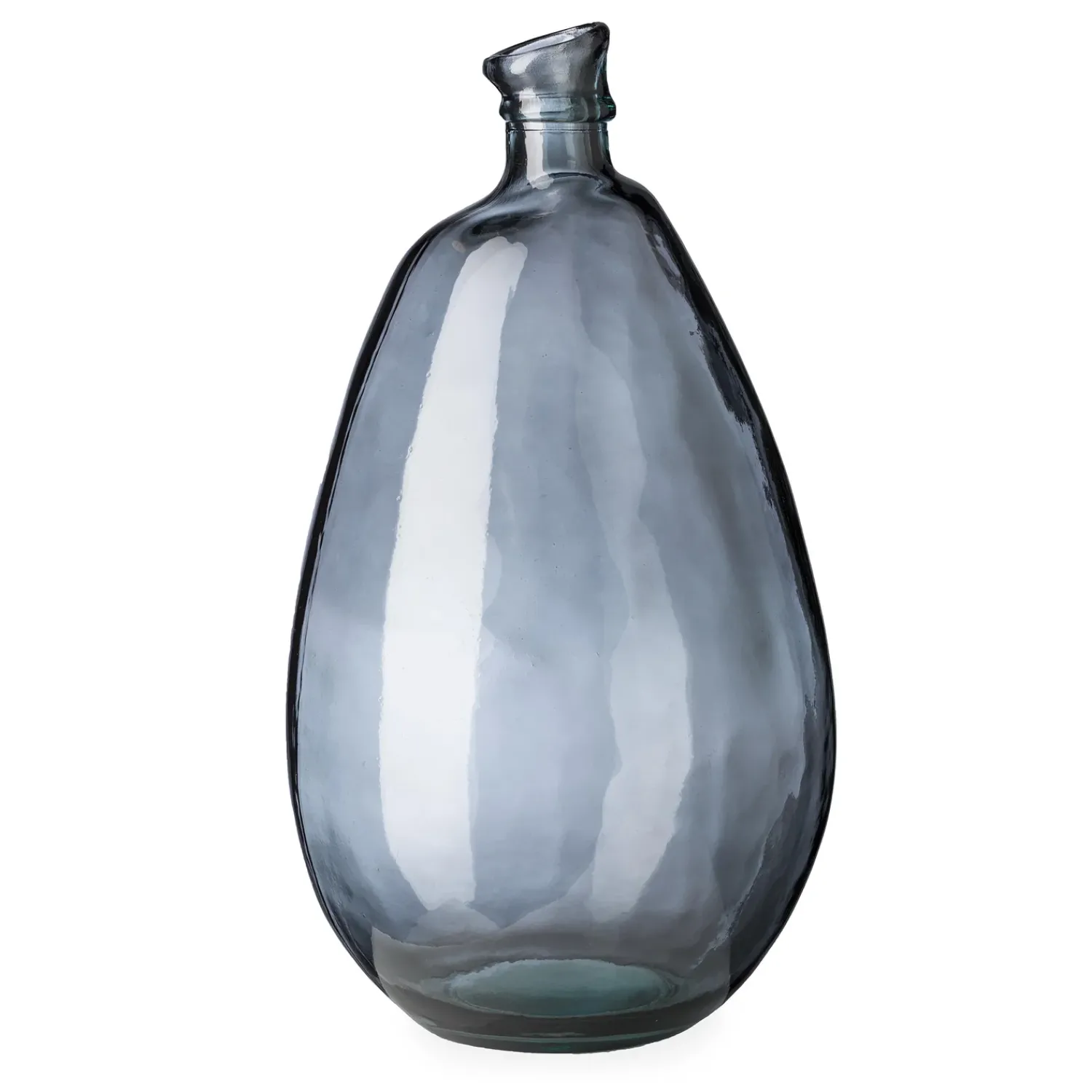 Plow & Hearth Planters & Vases>Artisan-Crafted Recycled Glass Tall Vase