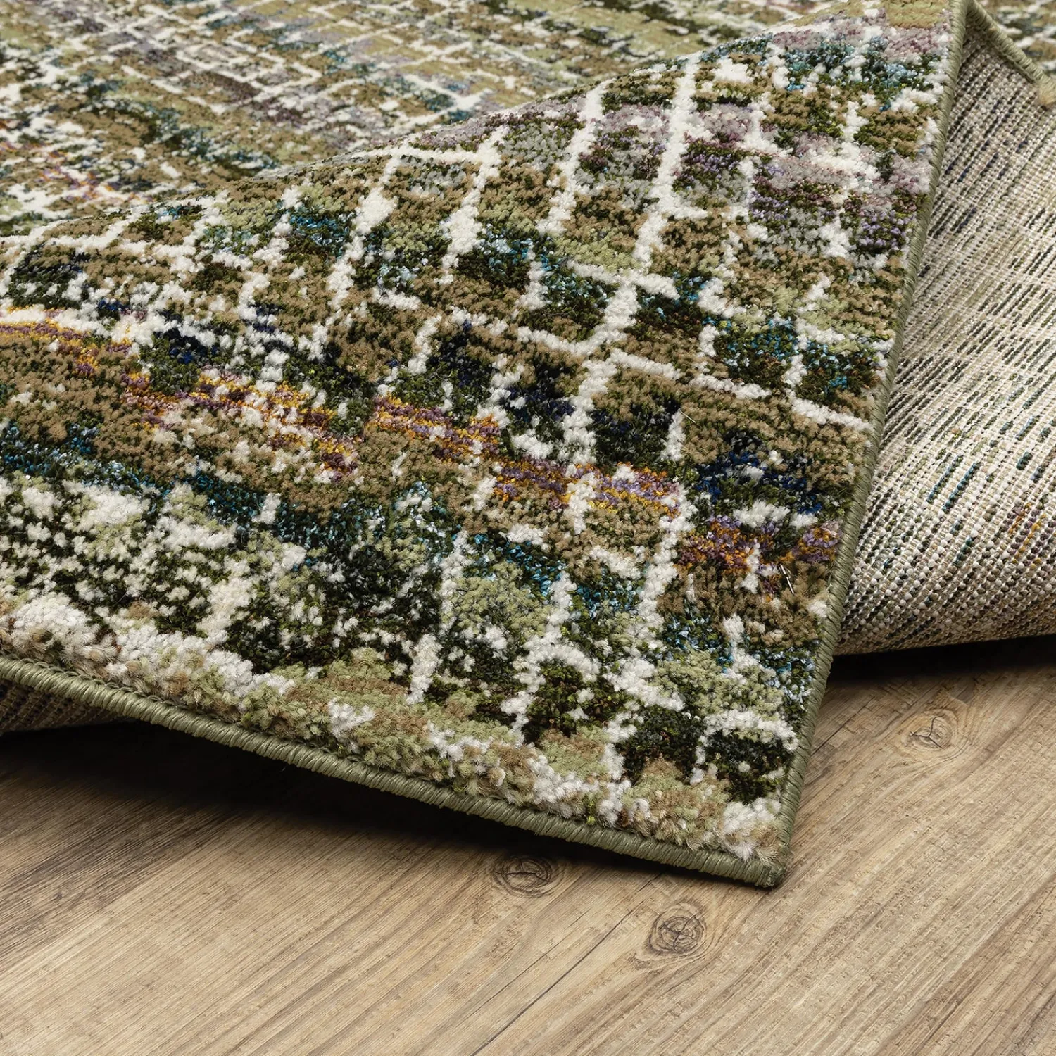 Plow & Hearth Area Rugs>Ashland Colorcast Synthetic Blend Indoor Rug, 1'10" x 3'2"