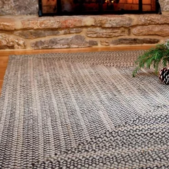 Plow & Hearth Area Rugs>Bear Creek Rectangular Braided Wool Blend Rug, 3' x 5'