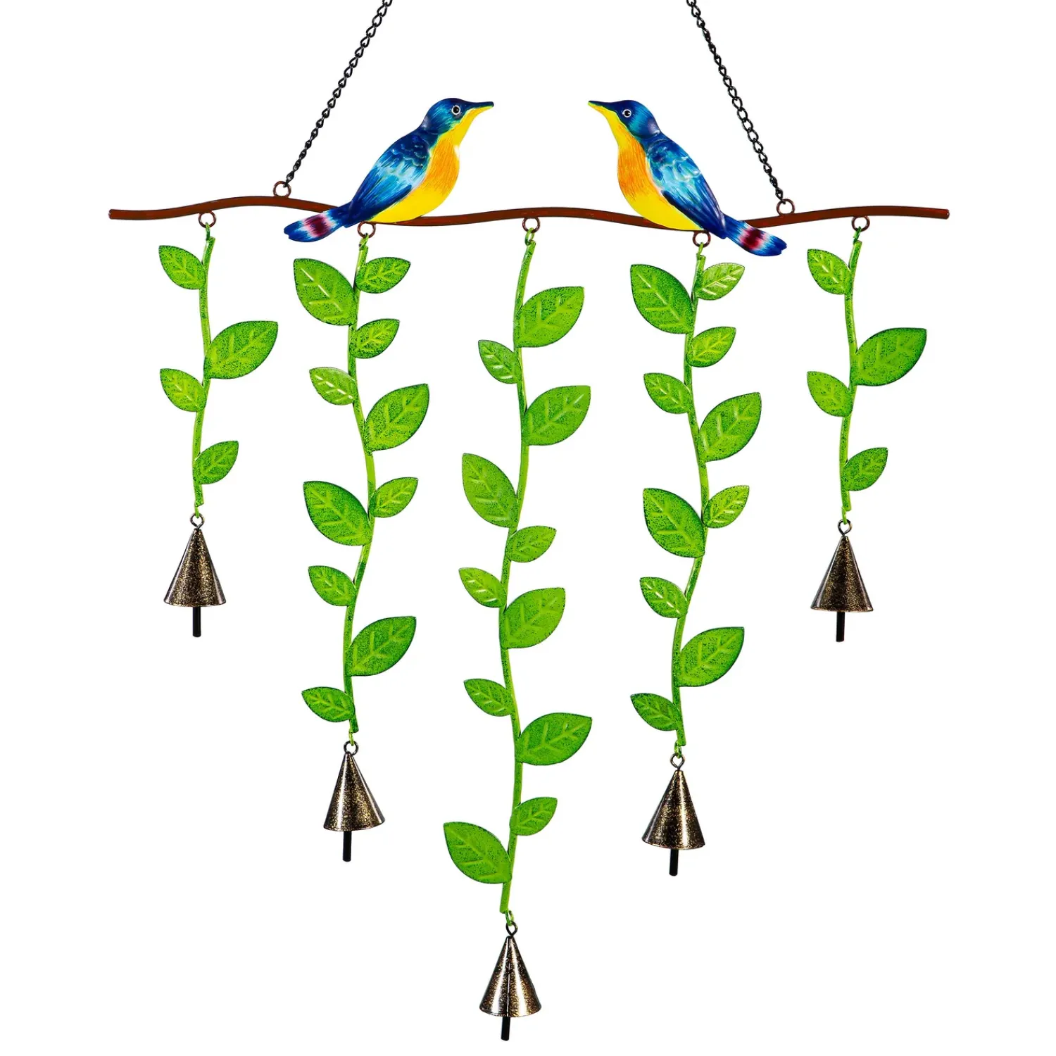 Plow & Hearth Wind Chimes & Mobiles>Bird on Branch Wind Chime