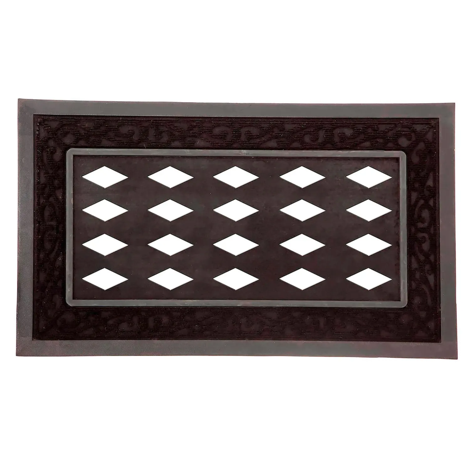 Plow & Hearth Interchangeable Mats>Black Scroll Sassafras Mat Tray