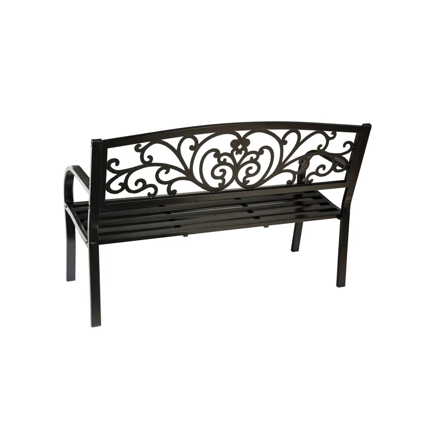 Plow & Hearth Outdoor Benches>Blooming Metal Garden Bench