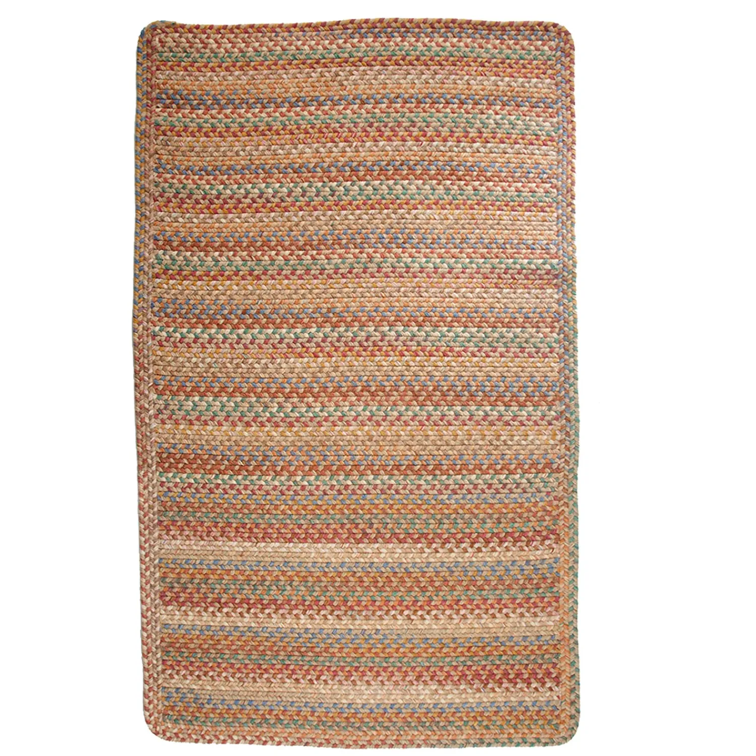Plow & Hearth Area Rugs>Blue Ridge Rectangle Wool Braided Rug, 4' x 6'