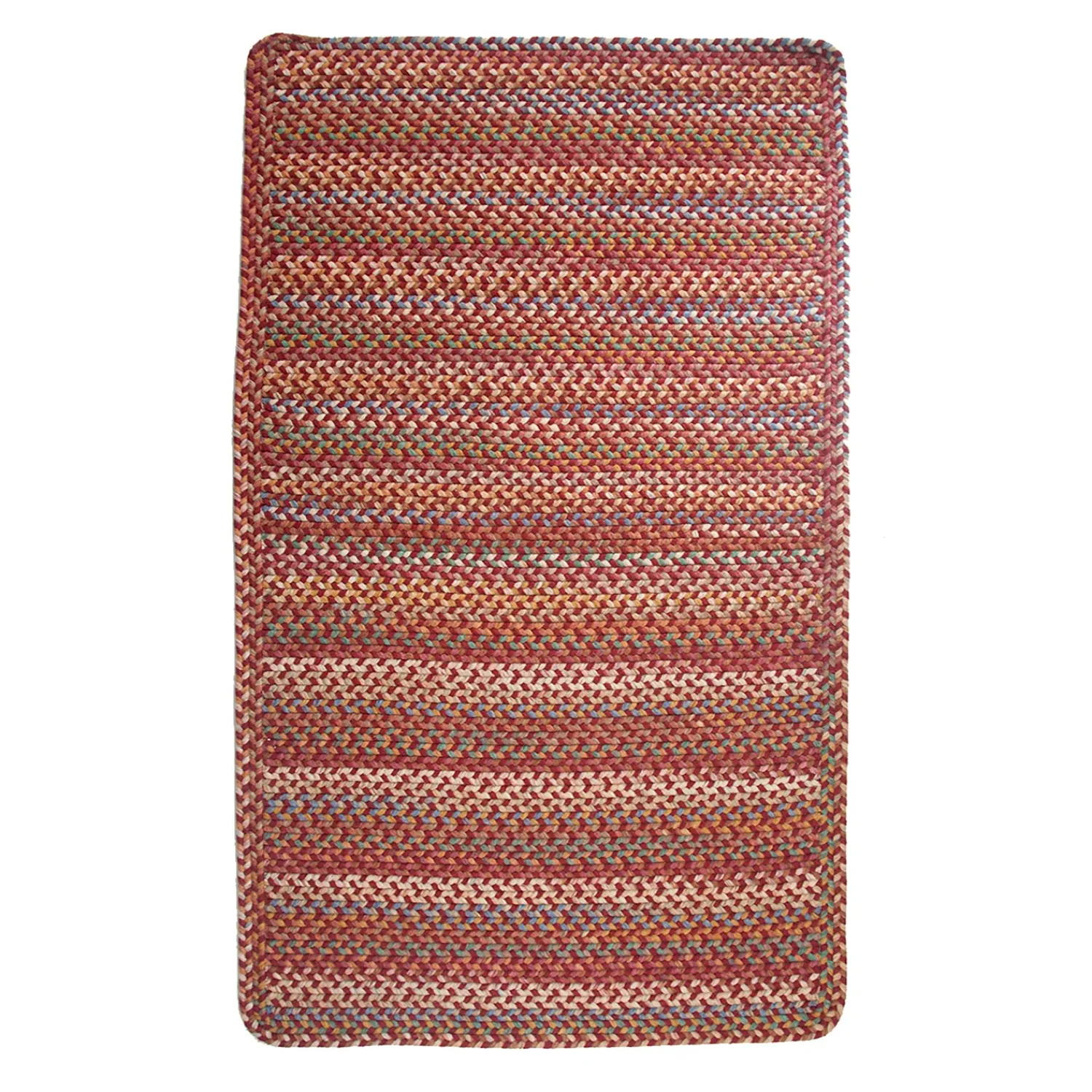 Plow & Hearth Area Rugs>Blue Ridge Rectangle Wool Braided Rug, 7' x 9'