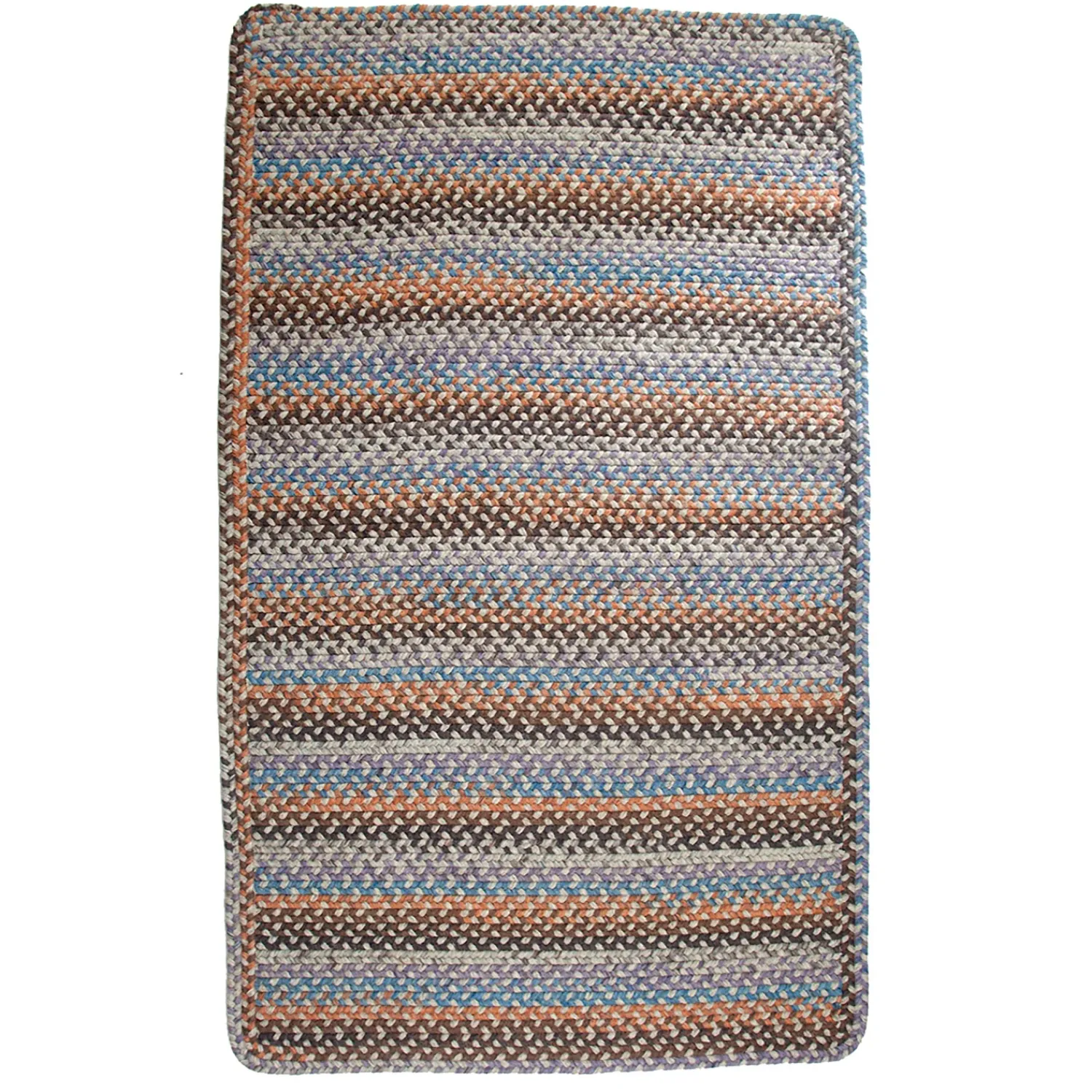 Plow & Hearth Area Rugs>Blue Ridge Rectangle Wool Braided Rug, 2'3" x 8' Runner