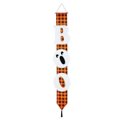 Plow & Hearth Fabric Door Hangers>BOO Halloween Door Banner