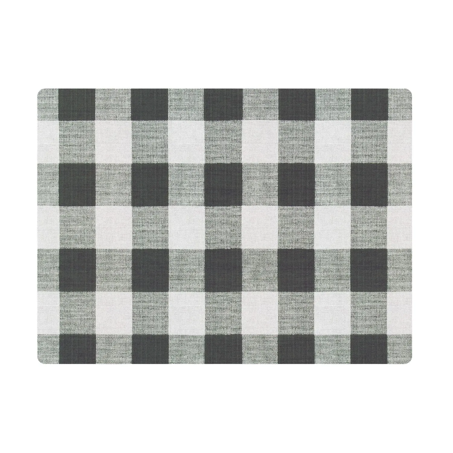 Plow & Hearth Area Rugs>Buffalo Plaid Chair Mat