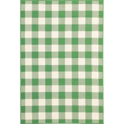 Plow & Hearth Area Rugs>Buffalo Plaid Indoor and Outdoor Polypropylene Rug, 3'7" x 5'6"