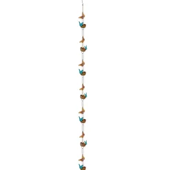 Plow & Hearth Wind Chimes & Mobiles>Butterfly Flower Rain Chain, 72" H