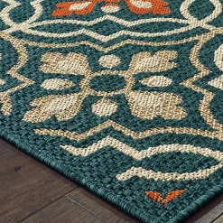 Plow & Hearth Area Rugs>Cambridge Tilework Indoor/Outdoor Rug, 3'3" x 5'