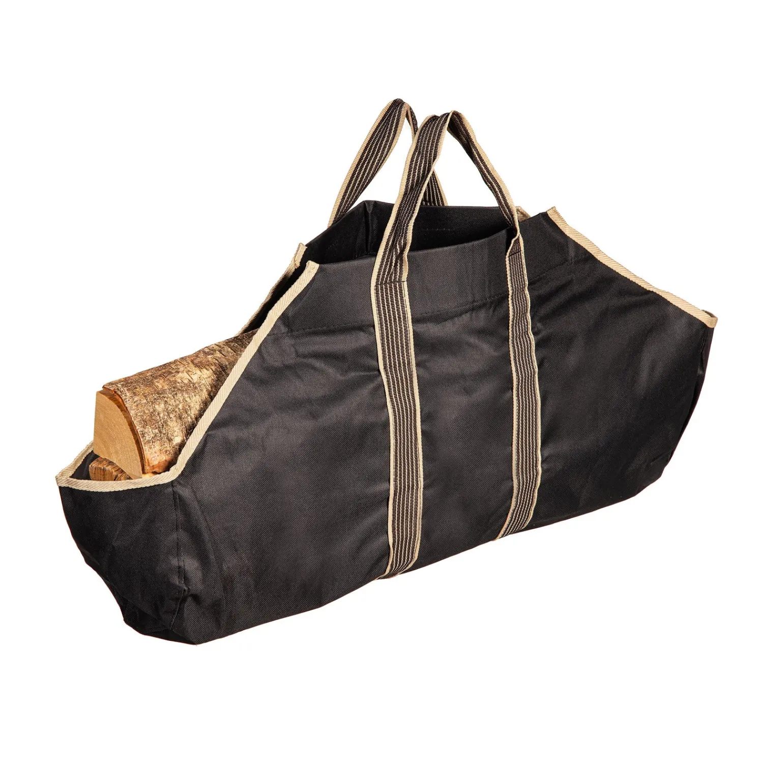 Plow & Hearth Wood Handling Tools|Wood Storage & Wood Racks>Canvas Log Tote