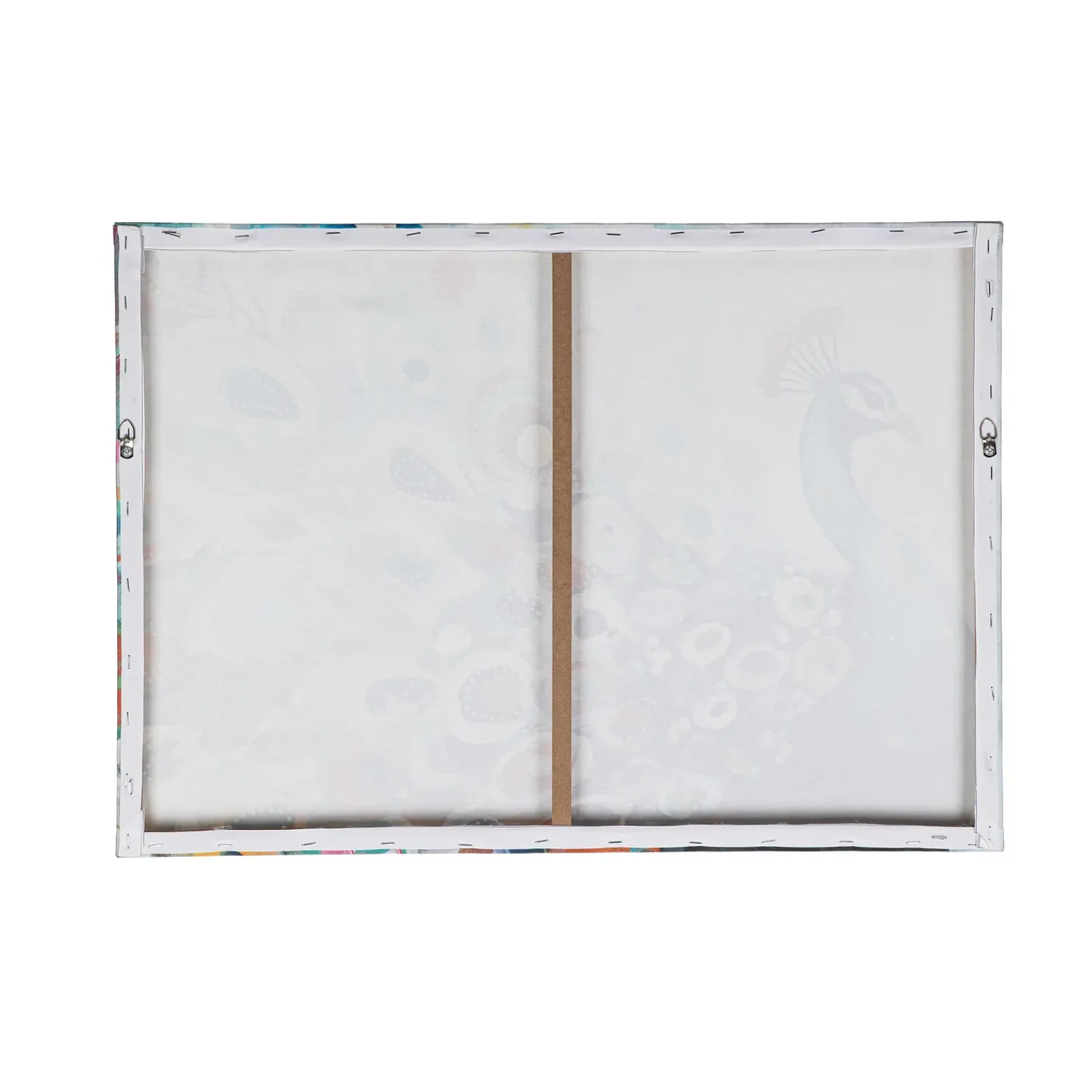 Plow & Hearth Wall Art>Canvas Wall Décor, Peacock, 28" L x 20" H