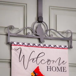 Plow & Hearth Flag Accessories>Cardinal Garden Flag Over the Door Hanger