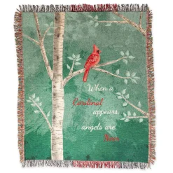 Plow & Hearth Throws & Blankets>CARDINAL THROW