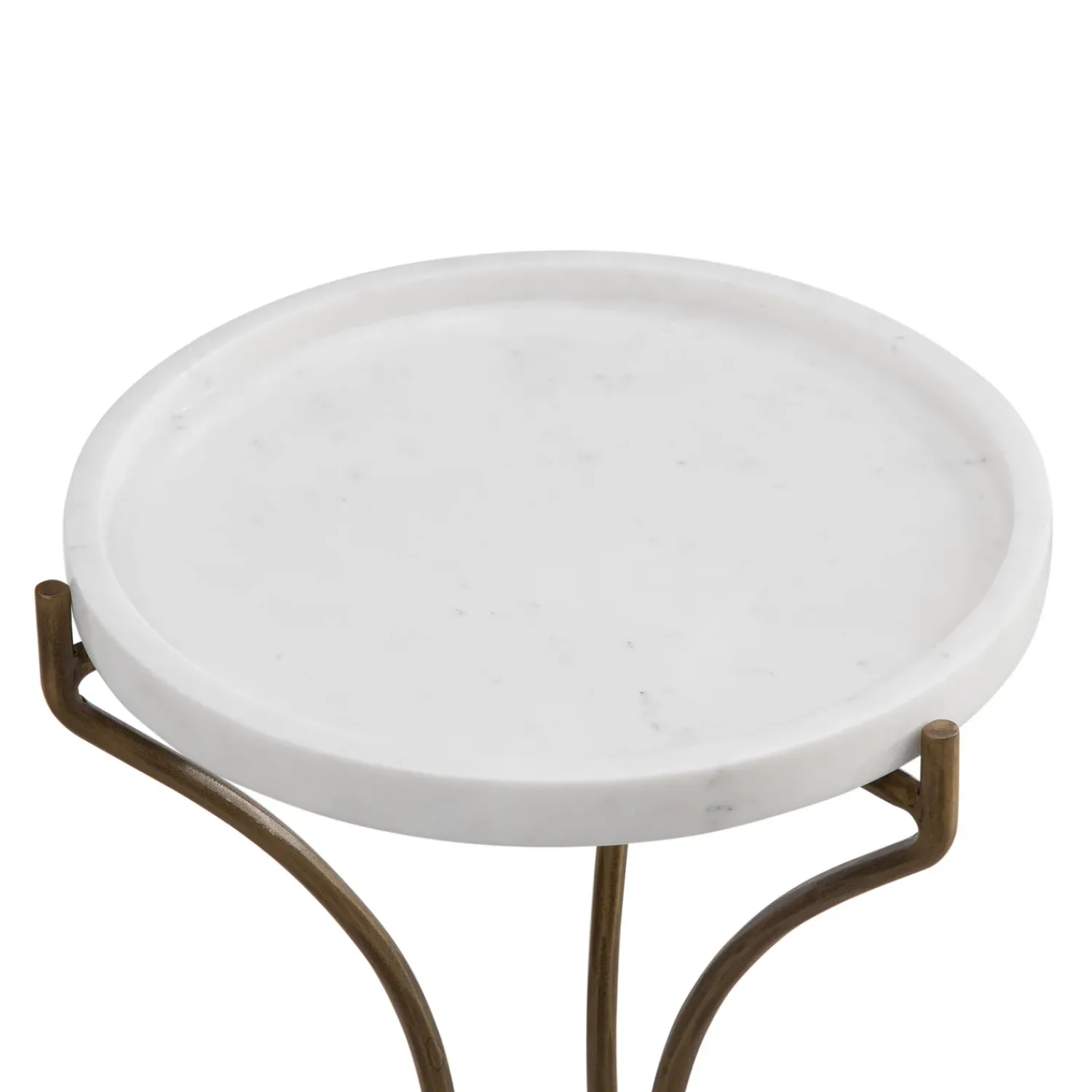 Plow & Hearth Accent Tables>Carissa Marble Accent Table