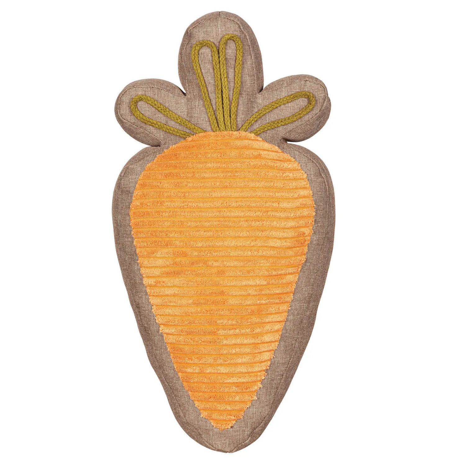 Plow & Hearth Decorative Pillows>Carrot Shaped Pillow, 20"H