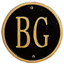 Plow & Hearth Address Signs & Wall Plaques>Cast Aluminum Personalized Pine Welcome Wall Plaque