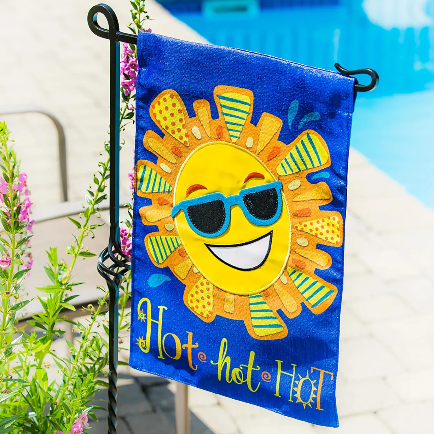 Plow & Hearth Flag Accessories>Cast Steel Garden Flag Stand