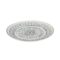 Plow & Hearth Plates & Platters>Ceramic Lunch Dinner Plate, Inkwell Collection