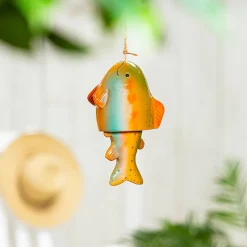 Plow & Hearth Wind Chimes & Mobiles>Ceramic Novelty Fish Bell