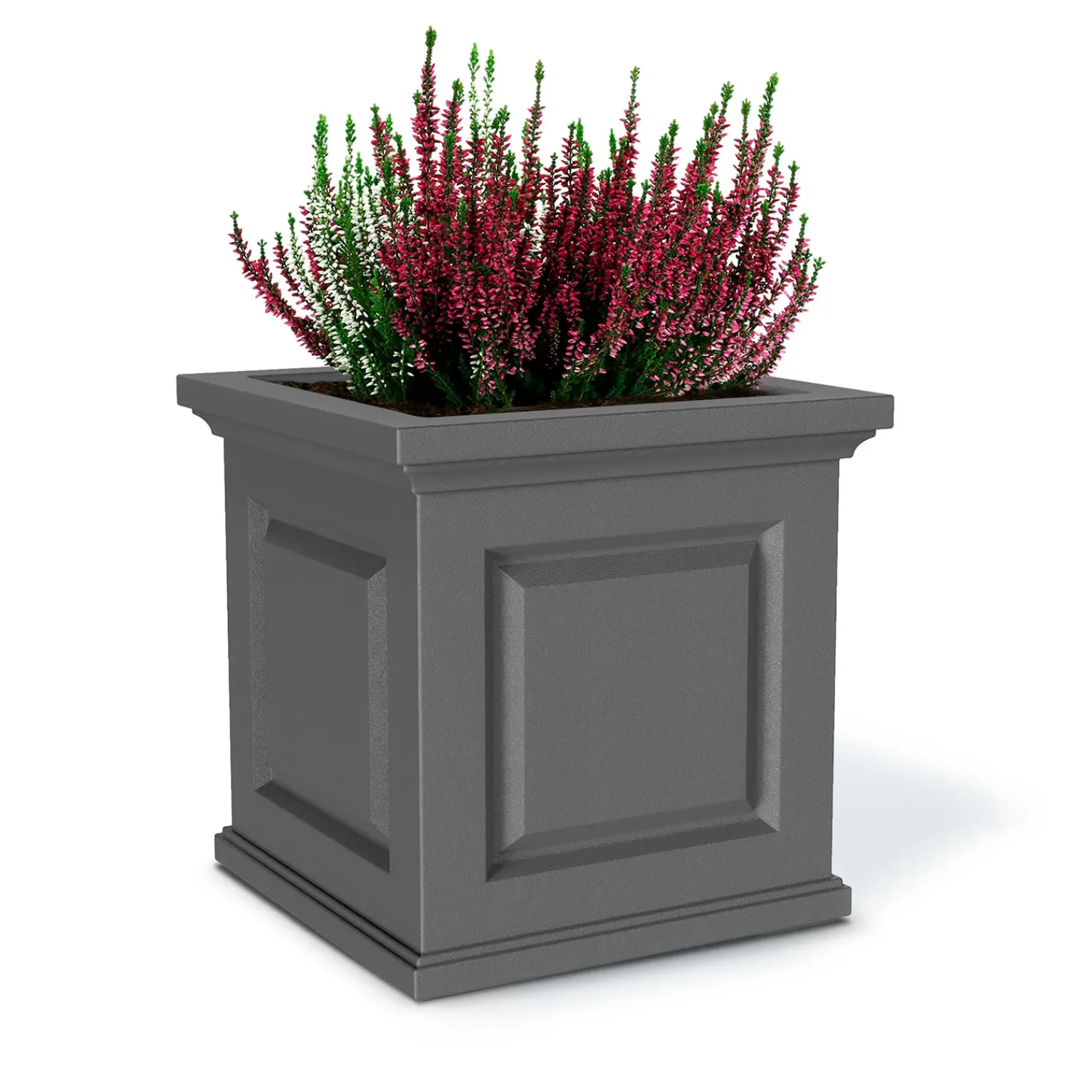 Plow & Hearth Planters & Plant Stands>Chadwick Self-Watering Planter, 16" sq.