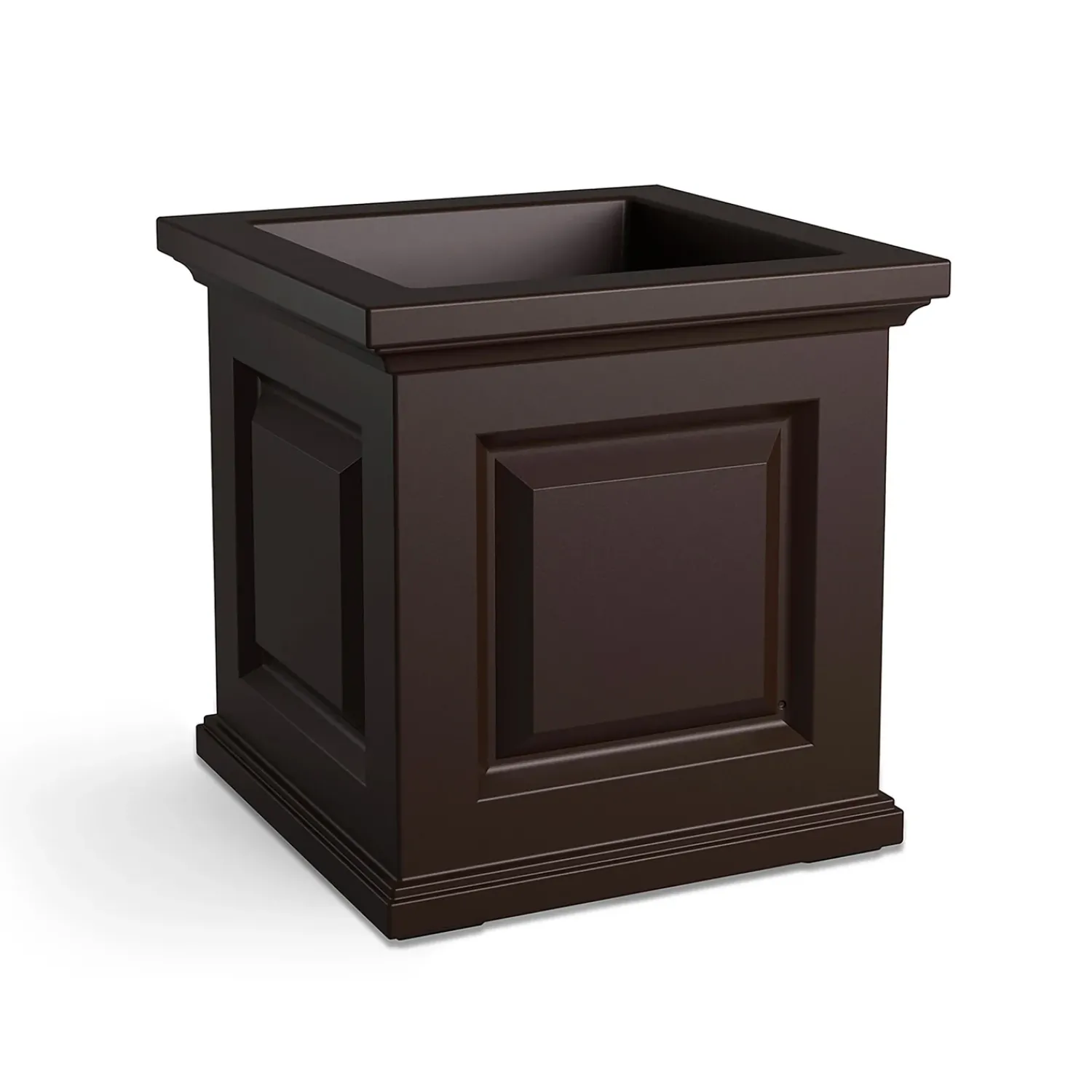 Plow & Hearth Planters & Plant Stands>Chadwick Self-Watering Planter, 16" sq.