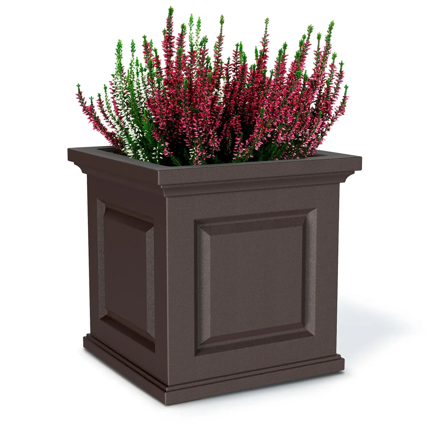 Plow & Hearth Planters & Plant Stands>Chadwick Self-Watering Planter, 20" sq.