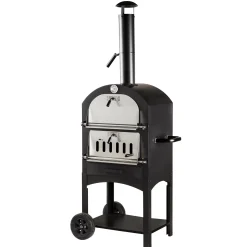 Plow & Hearth Pizza Ovens|Wood Burning Fire Pits>Charcoal Grill/Oven