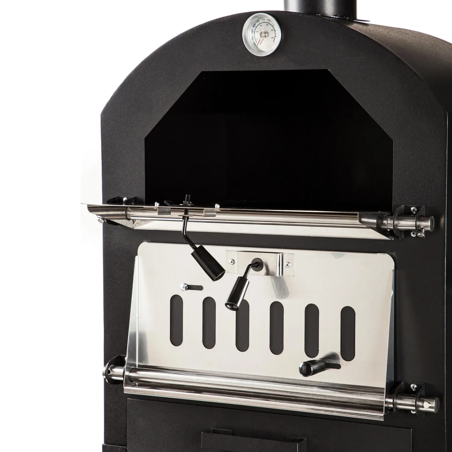 Plow & Hearth Pizza Ovens|Wood Burning Fire Pits>Charcoal Grill/Oven