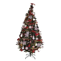 Plow & Hearth Lighted Trees & Garlands><noscript><img width=