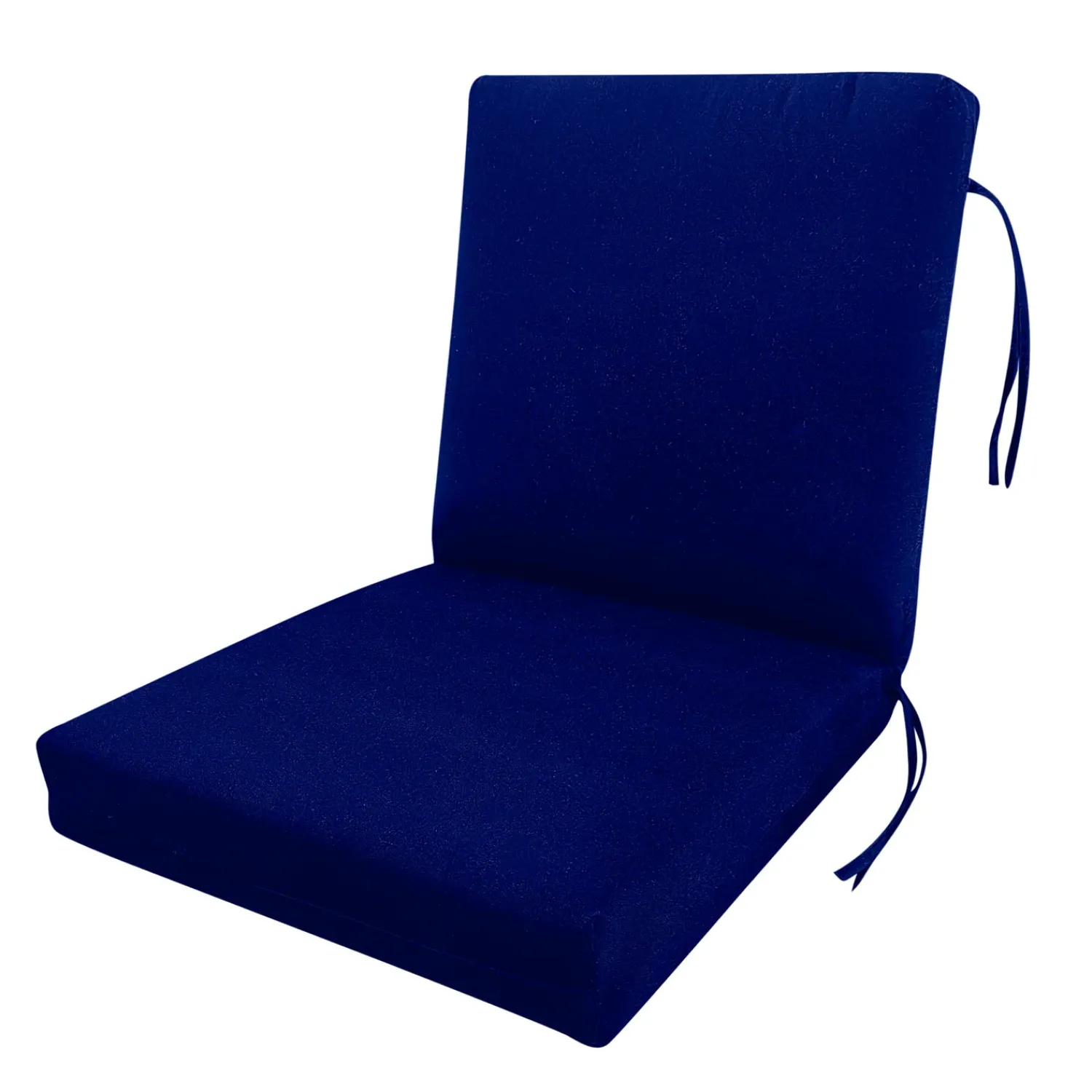 Plow & Hearth Furniture Cushions>Classic Club Cushion with Ties