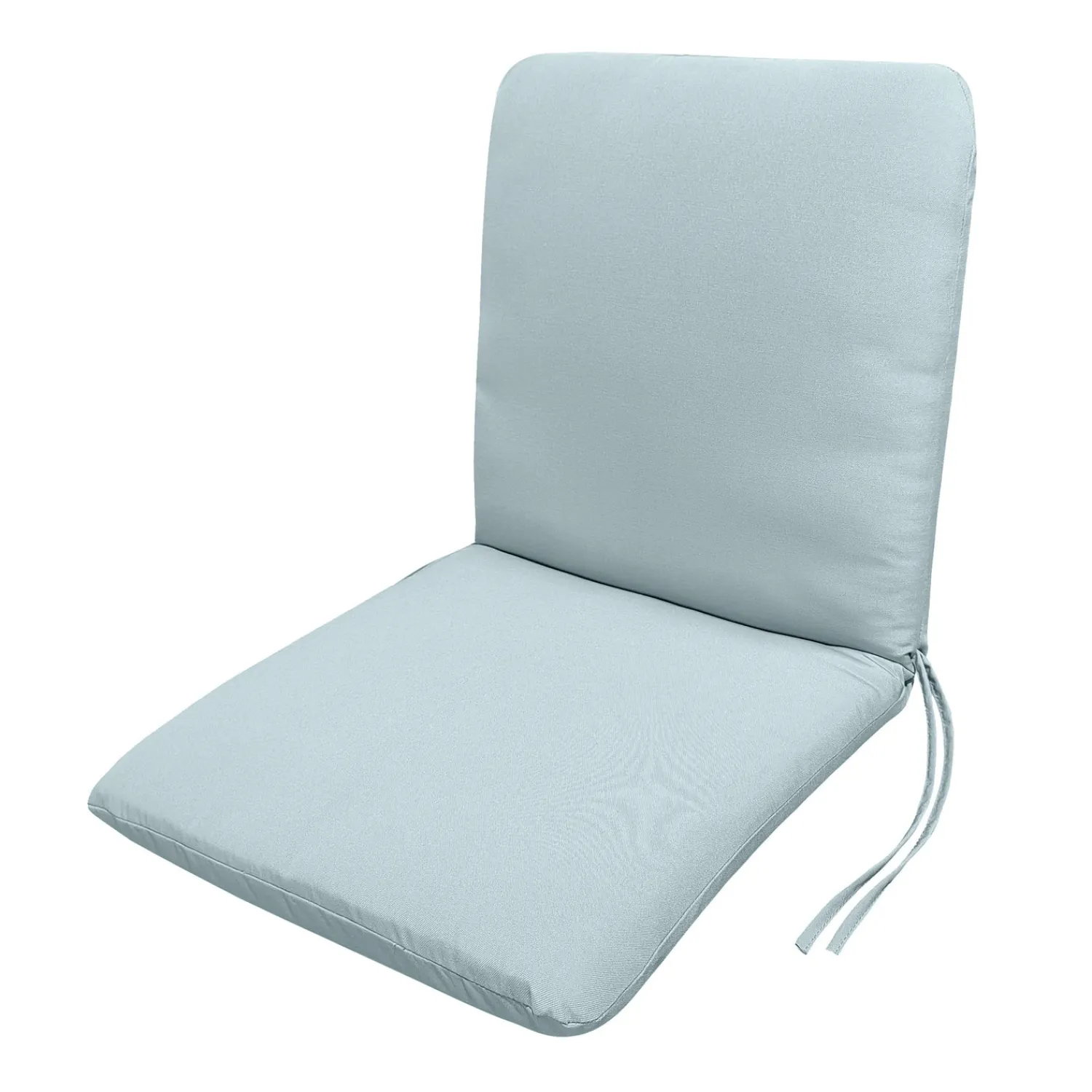 Plow & Hearth Furniture Cushions>Classic Hinged Chair Cushion with Ties
