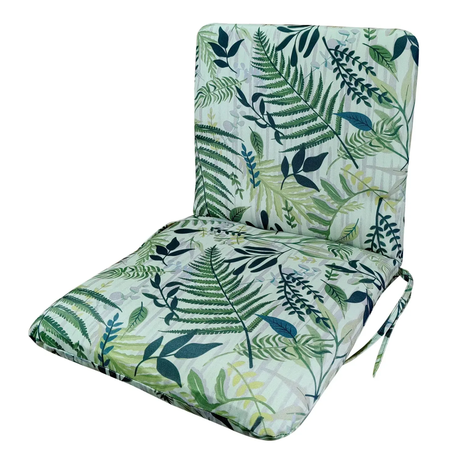 Plow & Hearth Furniture Cushions>Classic Hinged Chair Cushion with Ties