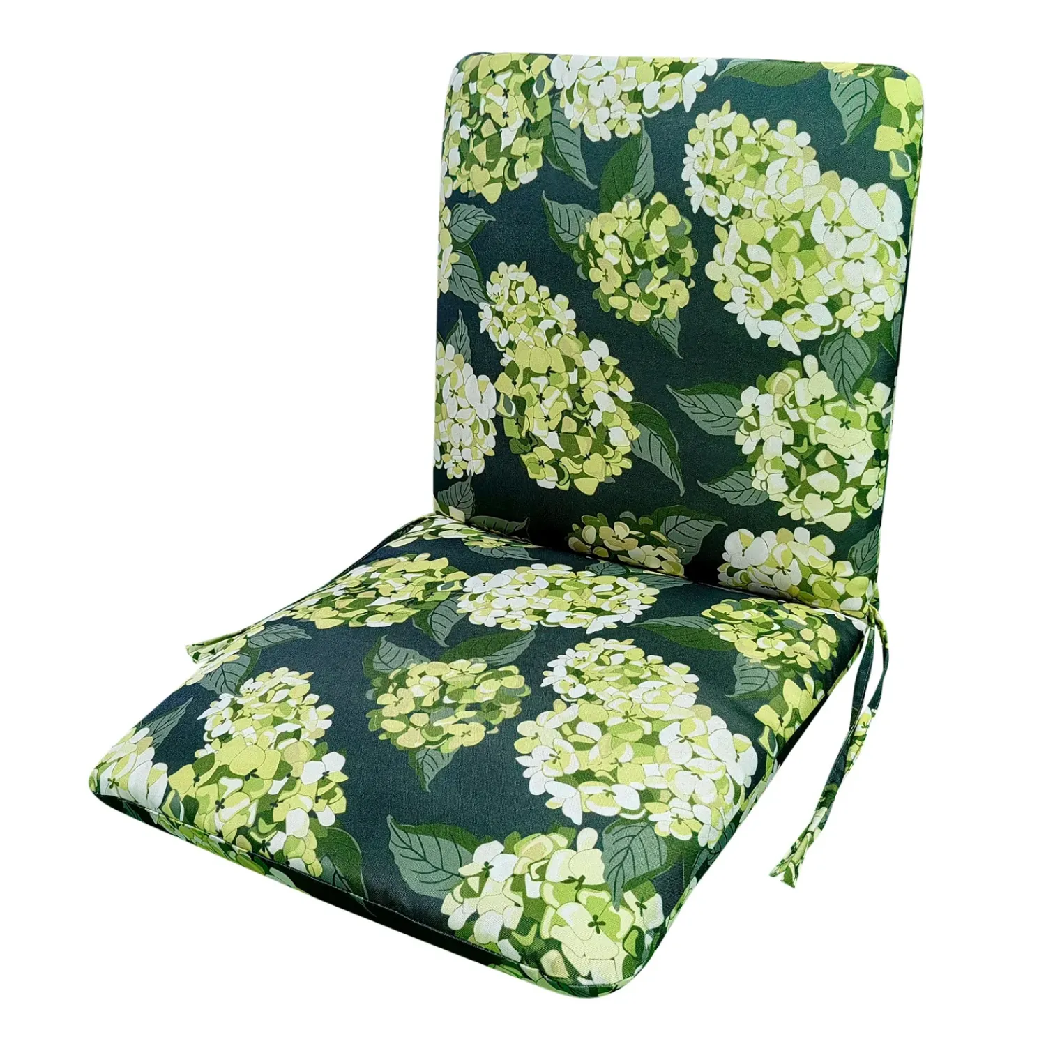 Plow & Hearth Furniture Cushions>Classic Hinged Chair Cushion with Ties