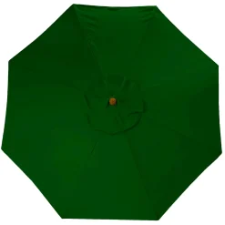 Plow & Hearth Shades & Umbrellas>Classic Market Umbrella with Aluminum Pole, 7' dia.