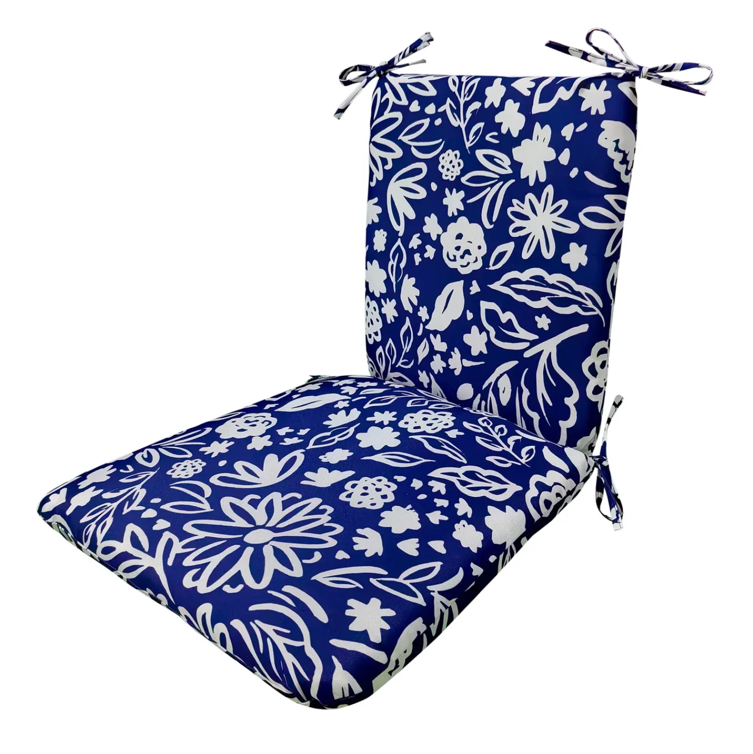 Plow & Hearth Furniture Cushions>Classic Rocking Chair Cushion with Ties