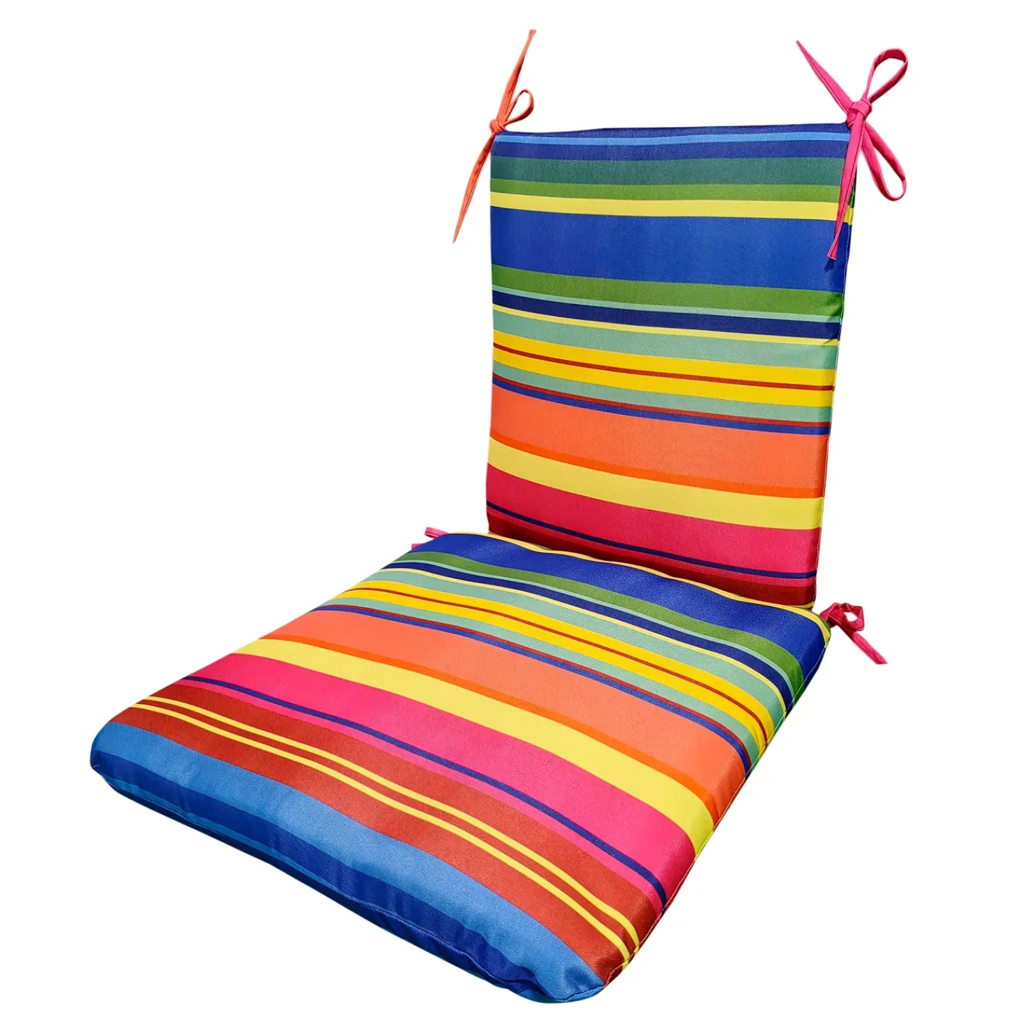 Plow & Hearth Furniture Cushions>Classic Rocking Chair Cushion with Ties