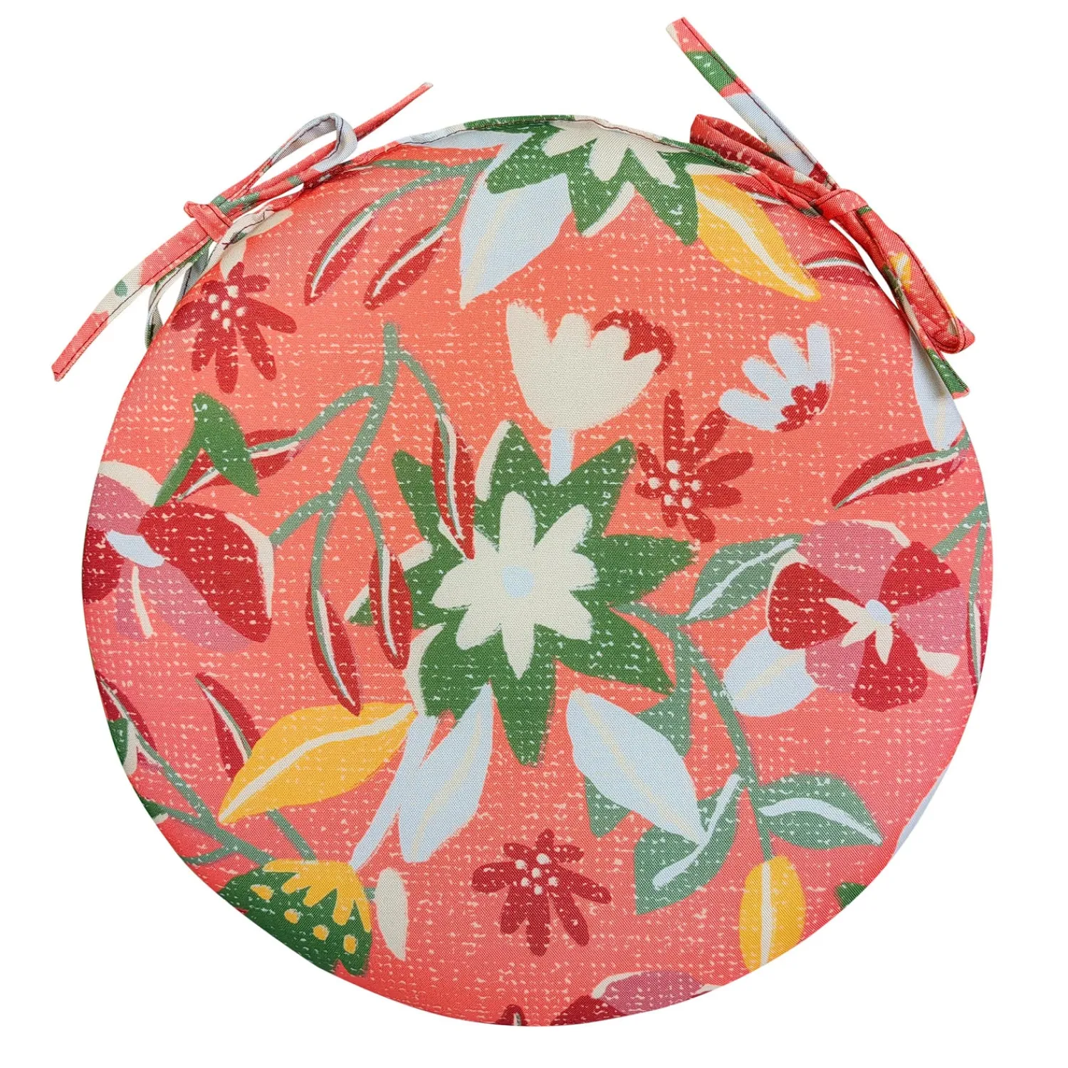 Plow & Hearth Furniture Cushions>Classic Round Chair Cushion with Ties