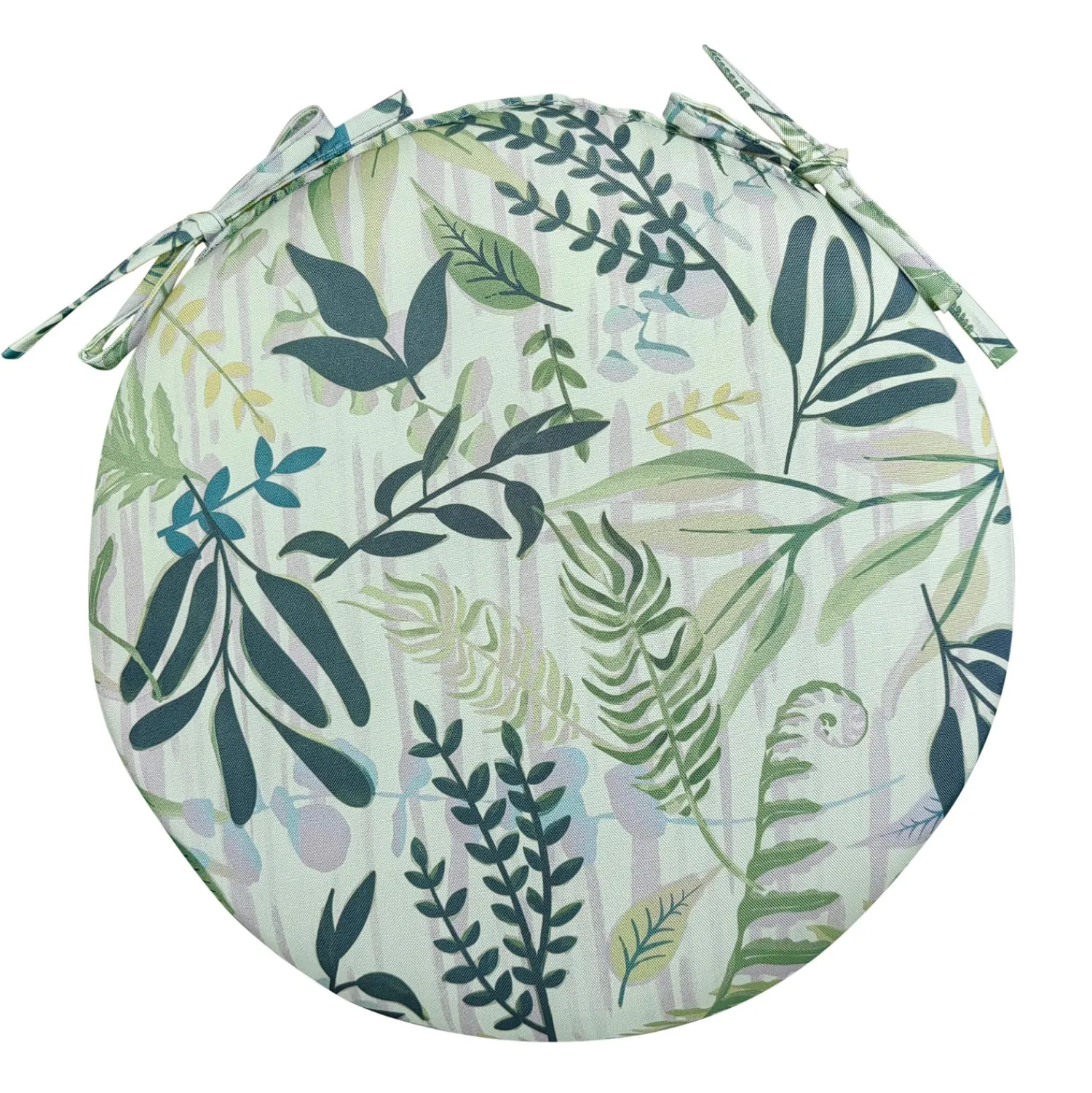 Plow & Hearth Furniture Cushions>Classic Round Chair Cushion with Ties