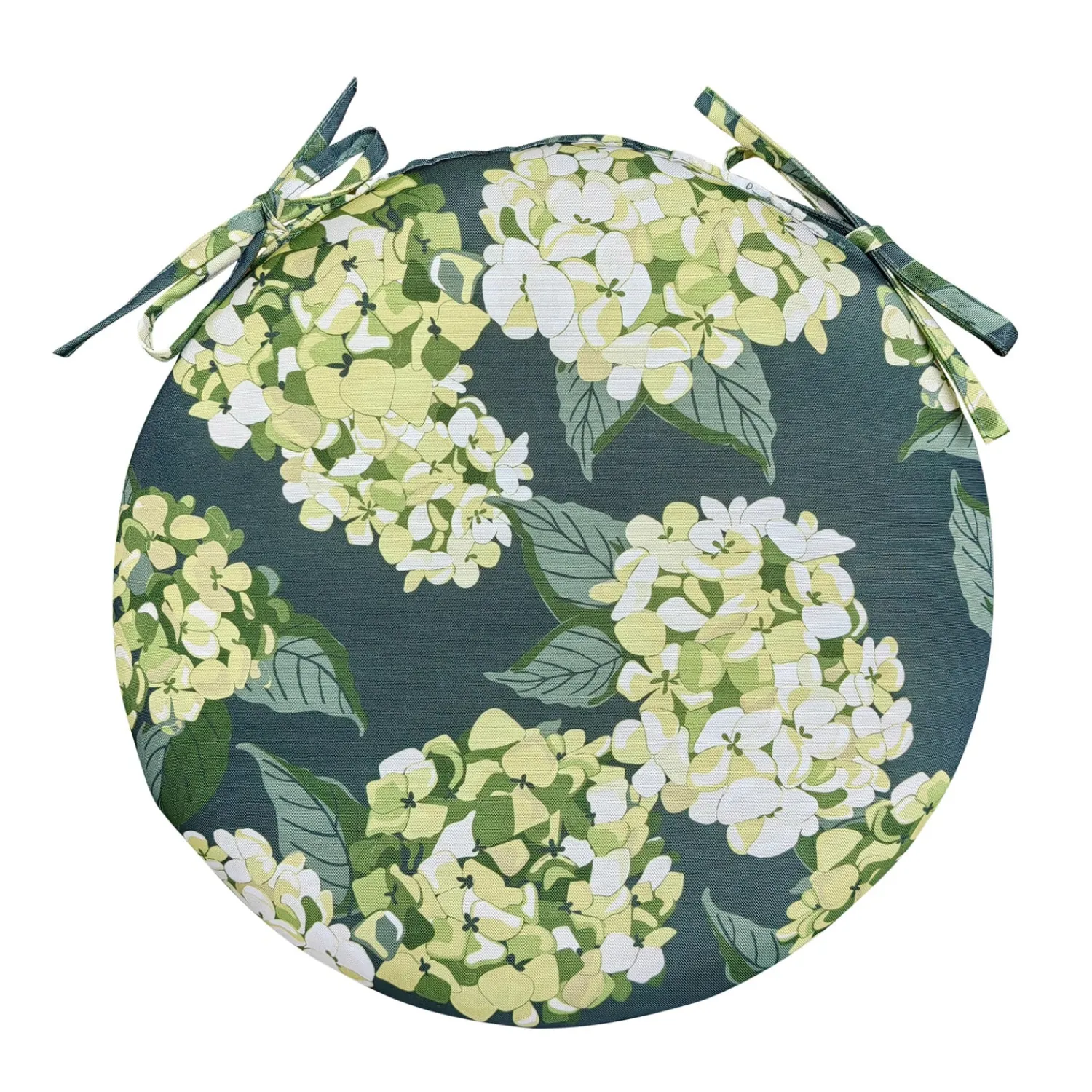 Plow & Hearth Furniture Cushions>Classic Round Chair Cushion with Ties