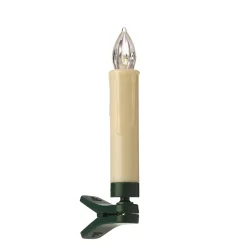 Plow & Hearth Candles & Lanterns>Clip-On Christmas Tree Candle Lights, Set of 10