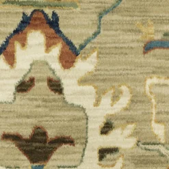 Plow & Hearth Area Rugs>Clover Hill Flowers Polypropylene Rug, 7'10" x 10'10"